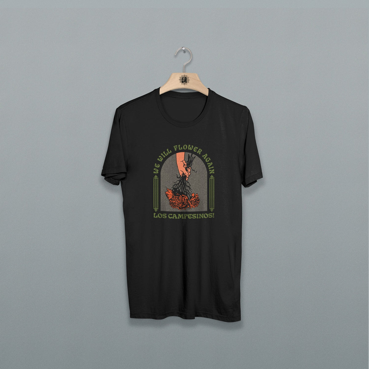We Will Flower Again (Black) | T-Shirt
